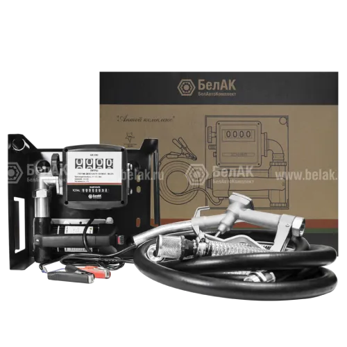БАК.12084 Станция перекачки топлива 24В; 80 л/мин со счётчиком "Антей комплекс" БелАК3