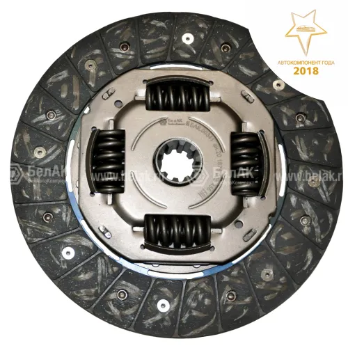 БАК.00341 Диск сцепления ведомый ф=240,шлиц=10,фшл.=29х5 Газель,Бизнес,Некст (дв.Cummins,УМЗ-А274) БелАК