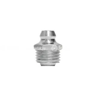 БАК.00080 Пресс-масленка М10х1 прямая (1/8 1.3 Ц6) ГОСТ 24705 БелАК