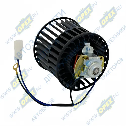 БАК.45371 Мотор отопителя 12В, 90вт с крыльчаткой (клемма+фишка) отопителя УАЗ-3160 БелАК