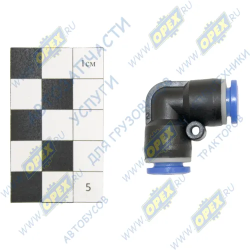 БАК.90208 Фитинг (угольник); трубка ф8/ф8мм; (цанга) БелАК1