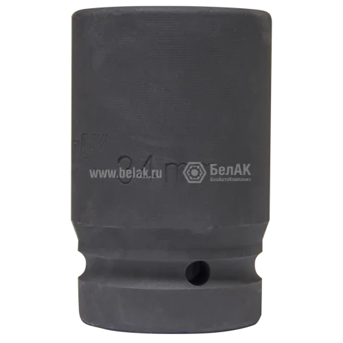 БАК.01834 Головка торцевая ударная 1" х34; (L 80мм) БелАК