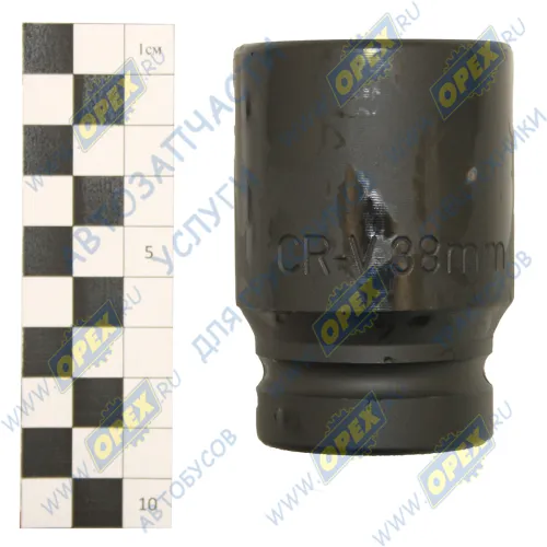 БАК.01838 Головка торцевая ударная 1" х38; (L 80мм) БелАК1