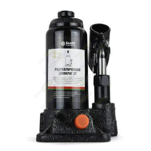 БАК.00026 Домкрат гидравлический г/п 2 тонны;  (TUV, 2 клапана) БелАК4