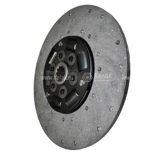 БАК.00282 Диск сцепления ведомый ф400; шл.=10; фшл.=42х6 ЯМЗ 236,238,238Н БелАК2