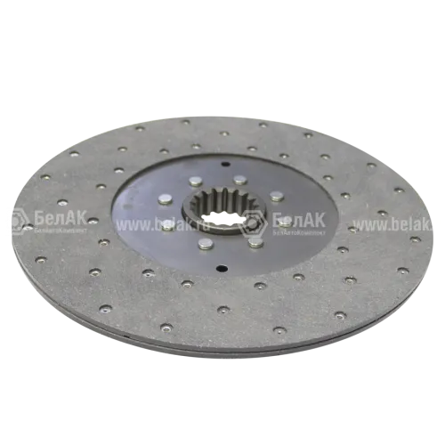 БАК.00270 Диск сцепления ф400; шлиц=17; фшлица=68х6, ведомый/А-01/ с накладками БелАК1