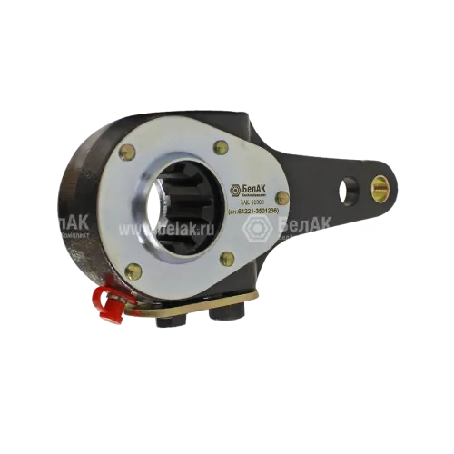 БАК.91008 Рычаг тормоза регулировочный МАЗ (прямой,широкий шлиц, под вал 38мм); (механический) БелАК1