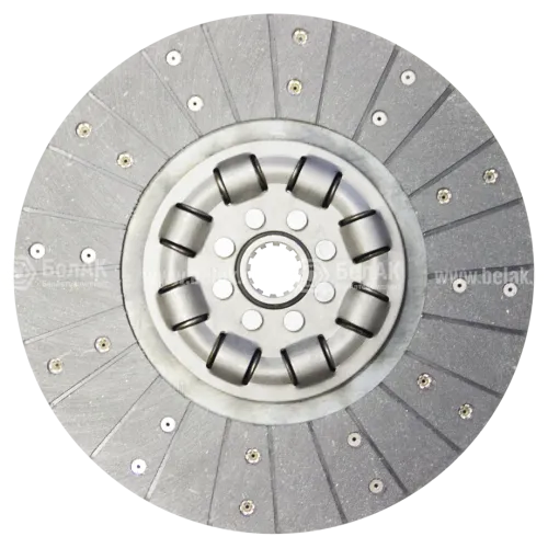 БАК.00273 Диск сцепления ведомый ф340; шлиц=12; МТЗ-80,82 БелАК1