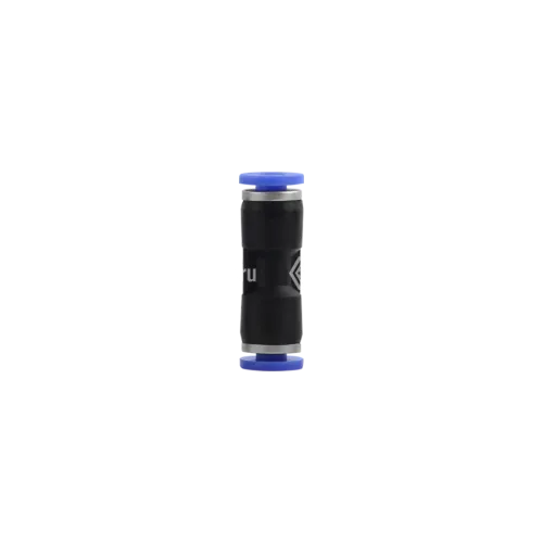 БАК.90006 Фитинг (штуцер) ПВХ прямой, трубка ф6/ф6мм (цанга); пвх PUC6 БелАК