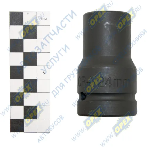 БАК.01824 Головка торцевая ударная 1" х24; (L 80мм) БелАК1