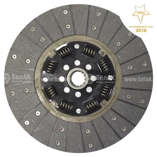 БАК.00274 Диск сцепления ведомый ф340; шлиц=12; МТЗ-80,82 БелАК