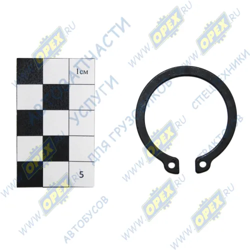 740.1318066 Кольцо стопор. наружн.(на вал) с ушками ф32х39х1,5 1Б35 концент. ГОСТ 13942-86 БелЗАН