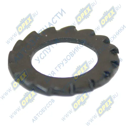 1/06156/71 Шайба с внеш.зубьями (сталь) ф8х15х1,5 ГОСТ10463-81 БелЗАН