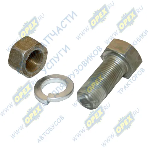 1/14085/21 К-Т №46 Болт ГОСТ-7798 М18х40х1,5; Р=36 К=27 (к-т болт,гров,гайка) поворот. круга БелЗАН