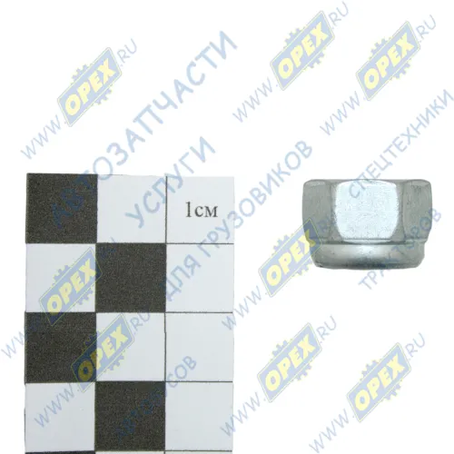 1/25745/11 Гайка DIN985 М10х1,25 h=10/13 К=16/17 нейлон самоконтрящаяся БелЗАН2