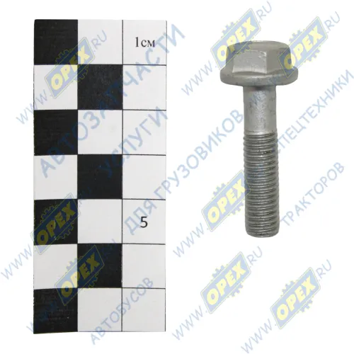 356-75085 Болт DIN6921 М8х35х1,25 Р=24 К=10 (каленый) форсунки Cummins ISF 3.8, ISBe, ISDe; Р=23 К=13 БелЗАН