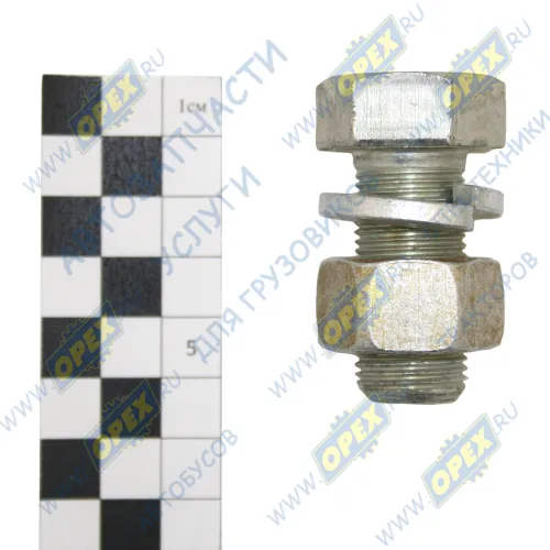 1/14085/21 К-Т №46 Болт ГОСТ-7798 М18х40х1,5; Р=36 К=27 (к-т болт,гров,гайка) поворот. круга БелЗАН1