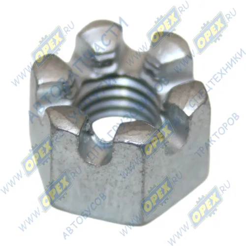 1/61056/11 Гайка С/И М8х1,25 h=6 К=14(коронч.) сферическая (0х0х6) БелЗАН