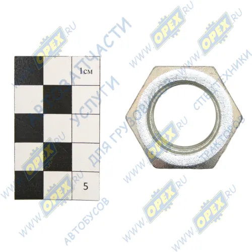 4310-2912416-009 Гайка ГОСТ-5915 М24х1,5; h=24 К=34 стремянки рессоры БелЗАН1