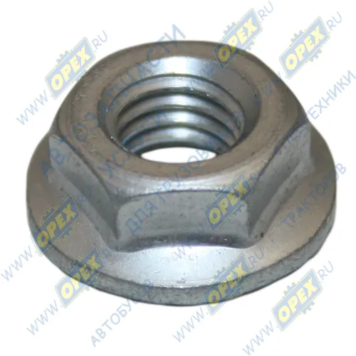 1/38322/01 Гайка ГОСТ-8918 М8х1,25 фланцевая; h=7 К=12/13 БелЗАН