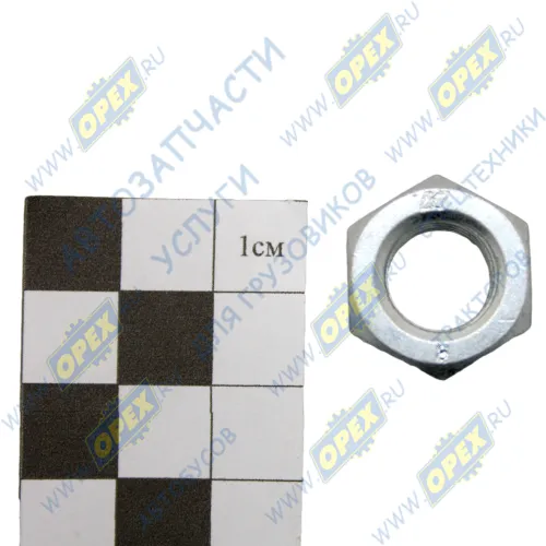 1/61015/21 Гайка ГОСТ-5915 М12х1,25; h=10 К=19 клина шкворня БелЗАН1