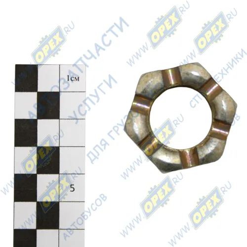 853514-П29 Гайка ГОСТ-5919 М24х1,5; h=20 К=36 (коронч.) рулевых тяг КАМАЗ БелЗАН1