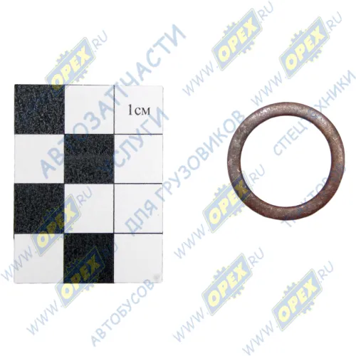 1/02599/60 Шайба плоская медная ф18х24; Ф18х24х1,5 медная БелЗАН