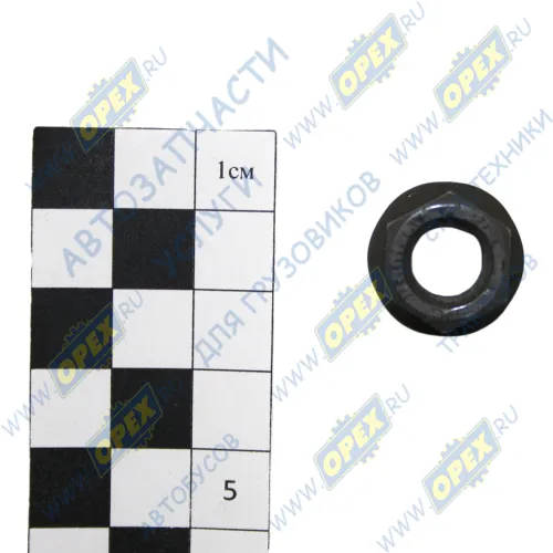 740.50-1112167 Гайка DIN6923 М10х1.25 крепления скобы форсунки БелЗАН1