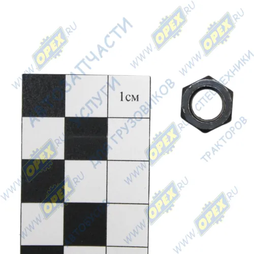 853529 Гайка ГОСТ-5915 М8х1; h=7 К=12/13 (каленая) шатуна компрессора БелЗАН