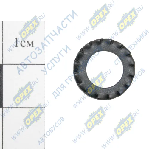 1/06156/71 Шайба с внеш.зубьями (сталь) ф8х15х1,5 ГОСТ10463-81 БелЗАН1