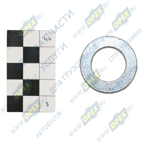 1/05204/01 Шайба плоская (сталь) ф20х35х4 ГОСТ11371-78 (0х0х3) БелЗАН