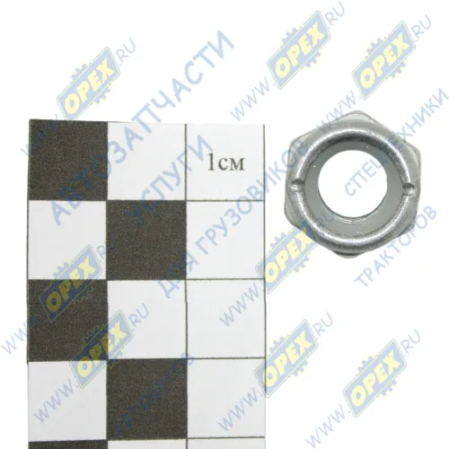 1/25745/11 Гайка DIN985 М10х1,25 h=10/13 К=16/17 нейлон самоконтрящаяся БелЗАН1