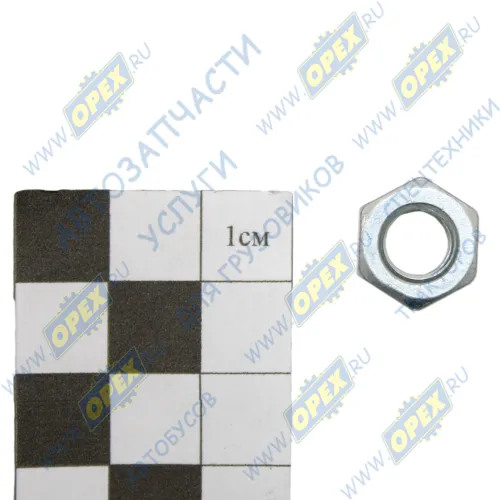 1/61008/11 Гайка ГОСТ-5916 М8х1,25; h=7 К=13 БелЗАН1