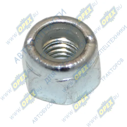 1/25742/11 Гайка DIN985 М6х1; h=8 К=10/11 самоконтрящая с нейлоновым кольцом БелЗАН