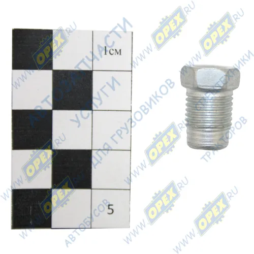 1/46891/11 Фитинг Штуцер-гайка С/И М12х1 h=20 К=12/13 трубок сцепления (ф6) БелЗАН1
