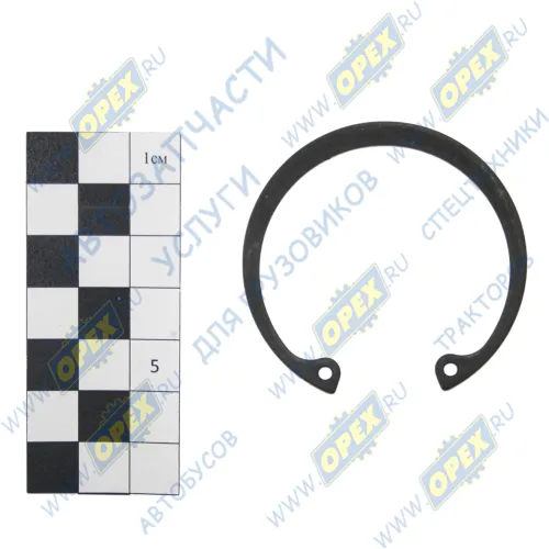 53205-2205040 Кольцо стопор. внутр. (в отвер.) с ушками ф54х48х1,5 поршневого пальца ЯМЗ БелЗАН