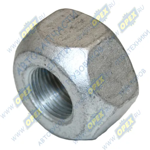 250712 Гайка С/И М20х1,5 h=22 К=38 переднего колеса ЗИЛ правая, Урал (60/ам) БелЗАН