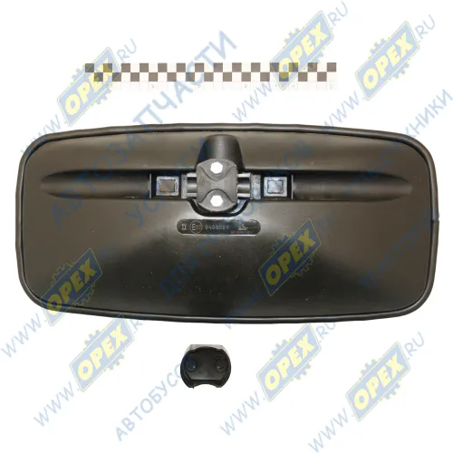 САКД458201.050 Зеркало (ПВХ) основное сфера, без подогрева 443х215 КамАЗ,МАЗ MB LCV (1970-2020); (435х215) [6] БЕЛОГ1