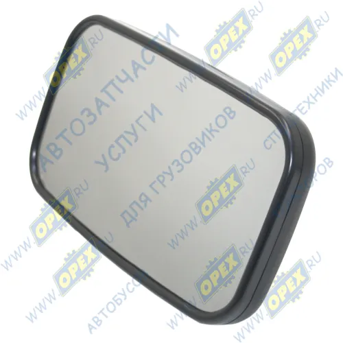 САКД-458.201.080-01 Зеркало (ПВХ) сфера заднего вида Камаз,МАЗ с подогревом 24В; [8](320х180) КАМАЗ,МАЗ с подогревом БЕЛОГ