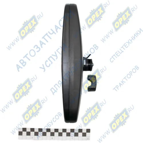 САКД-458.201.080-01 Зеркало (ПВХ) сфера заднего вида Камаз,МАЗ с подогревом 24В; [8](320х180) КАМАЗ,МАЗ с подогревом БЕЛОГ2