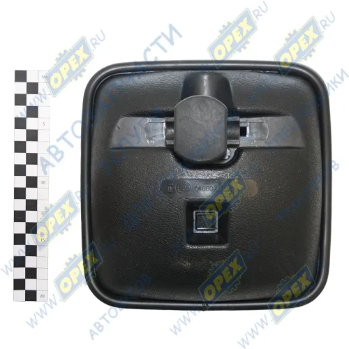 САКД458201.030-01 Зеркало (ПВХ) боковое КАМАЗ,МАЗ широкоугольное сферическое без обогрева (227х227х83); [6] (227х227х83)1 БЕЛОГ1