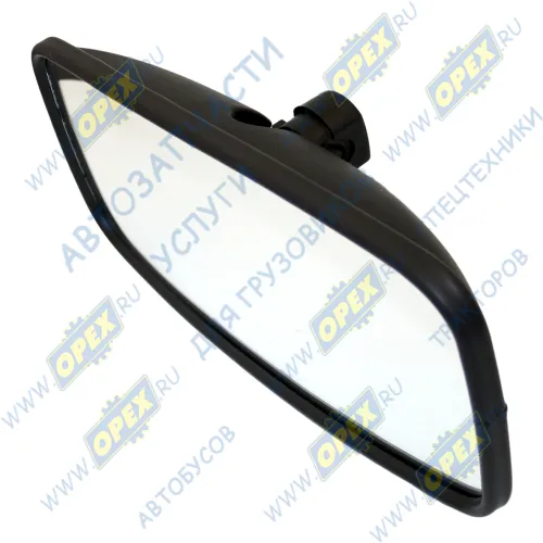 САКД458201.050-01 Зеркало (ПВХ) основное сфера с подогревом (24В) КамАЗ,МАЗ,Урал,ЛиАЗ,ПАЗ,КрАЗ; [4] 443х215 БЕЛОГ