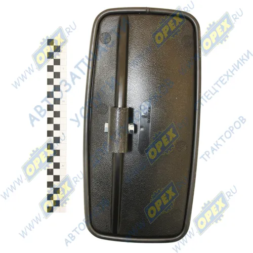 САКД.458201.001 Зеркало (ПВХ) боковое КАМАЗ,МАЗ основное сферическое 357х177; [8]без обогрева 24V БЕЛОГ1