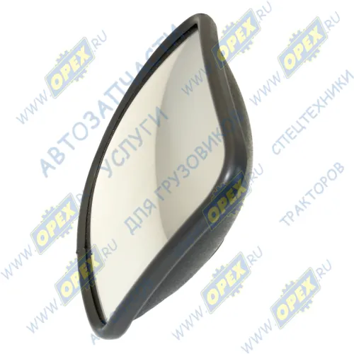 САКД.458201.030 Зеркало (ПВХ) боковое КАМАЗ,МАЗ 24V 227х227 широкоугольное сфера с подогревом (дополнит.); [6] БЕЛОГ