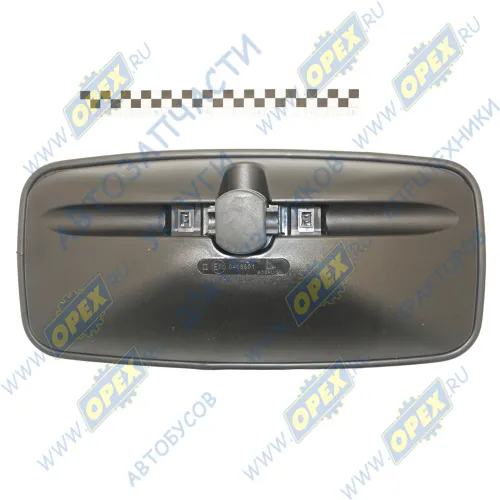 САКД458201.050-01 Зеркало (ПВХ) основное сфера с подогревом (24В) КамАЗ,МАЗ,Урал,ЛиАЗ,ПАЗ,КрАЗ; [4] 443х215 БЕЛОГ1