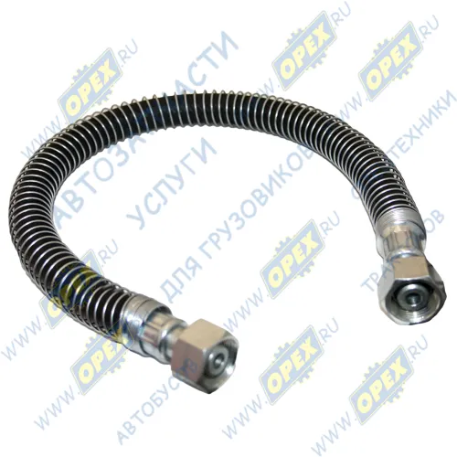 6422-3506085-01 Шланг тормозной L=605 ф20 Г=М22+К27/Г=М22+К27, задней камеры МАЗ РТИ, подводящий к влагоотделителю) БЕЛОГ