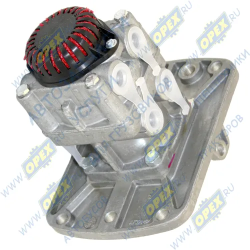 8099-3514208-20 Кран тормозной 2-х контурный подпедальный МАЗ,КамАЗ; - с встроенным глушителем (конвейер КАМАЗ с октября 2016 года) БЕЛОМО