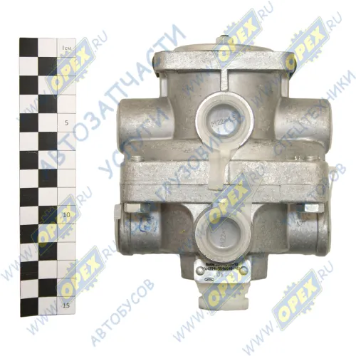 8608-3514010-10 Кран тормозной 2-х секционный без рычага МАЗ,КамАЗ,ЗИЛ,УРАЛ; (БелОМО) (8608) БЕЛОМО2