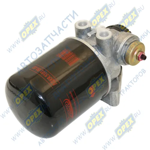 8043-3512010-20 Осушитель воздуха однокамерный; 8.1 bar; подогрев - 24V; 4324101040 (с шумоглушителем;24в) КамАЗ,МАЗ БЕЛОМО1