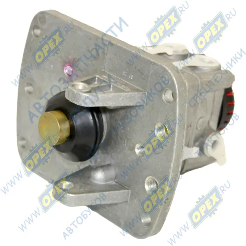 8099-3514208-20 Кран тормозной 2-х контурный подпедальный МАЗ,КамАЗ; - с встроенным глушителем (конвейер КАМАЗ с октября 2016 года) БЕЛОМО1